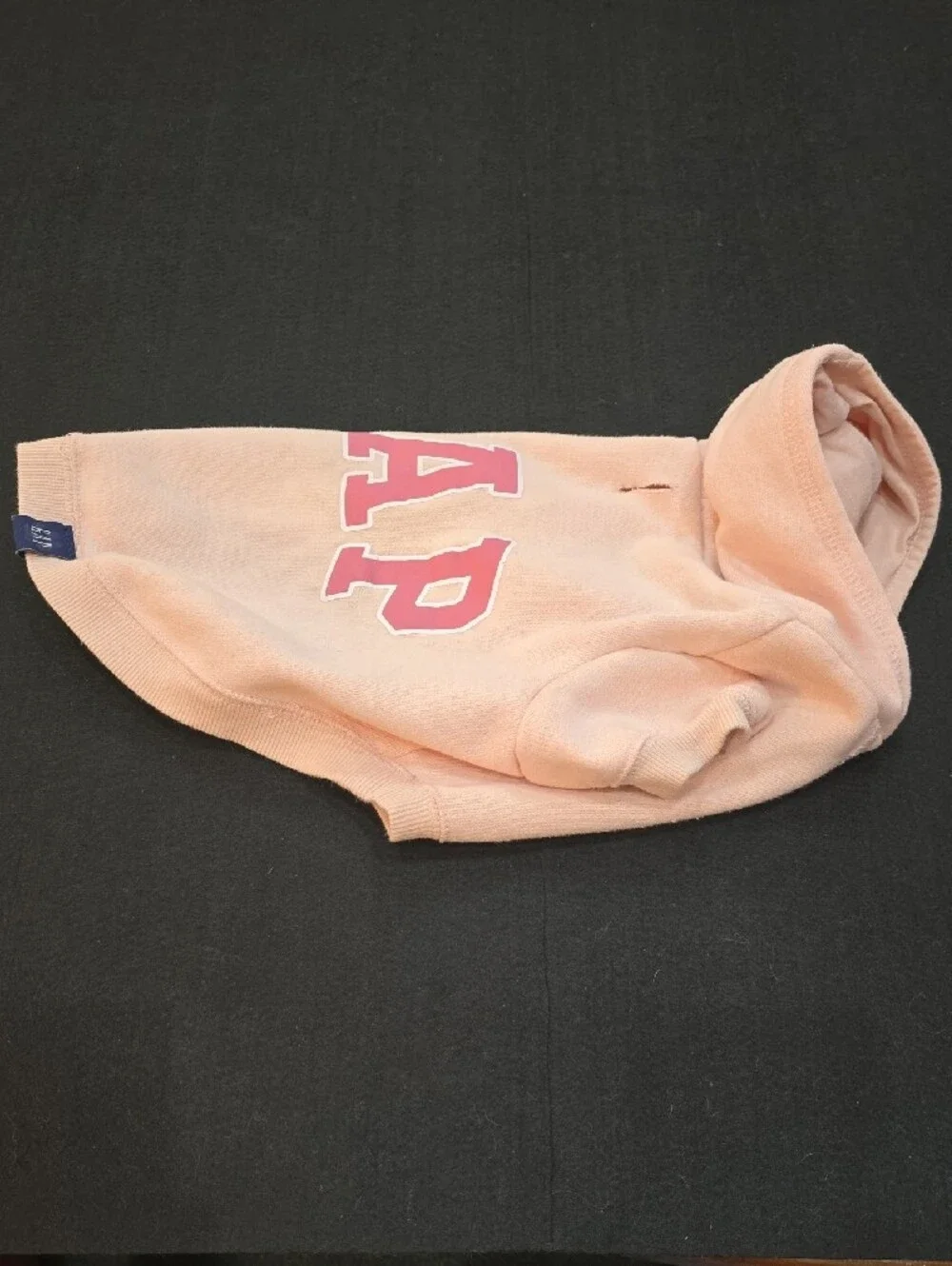 GAP Pink Hoodie with Dark Pink Logo - DOG M/L #696